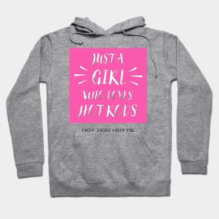 Hot rods, A girl who loves hot rods, Hot pink Hoodie